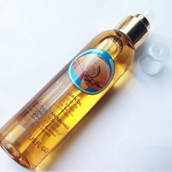 The Body Shop Wild Argan The Radiant Oil for Body & Hair 4.2 oz 125 ml Rare NEW - Picture 2 of 7